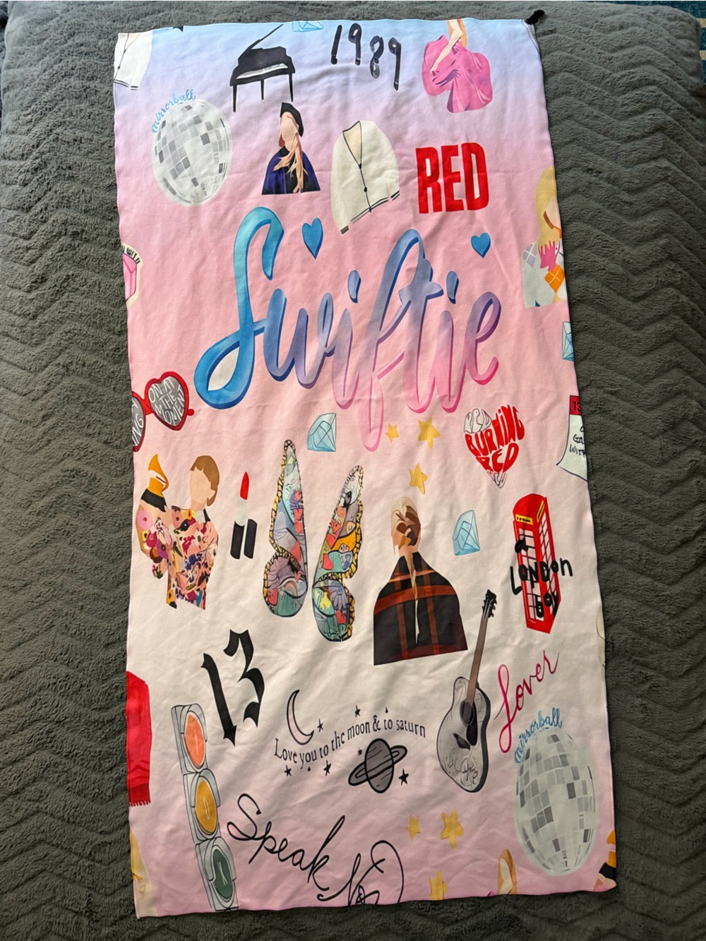 Taylor Swift beach towel- thin!